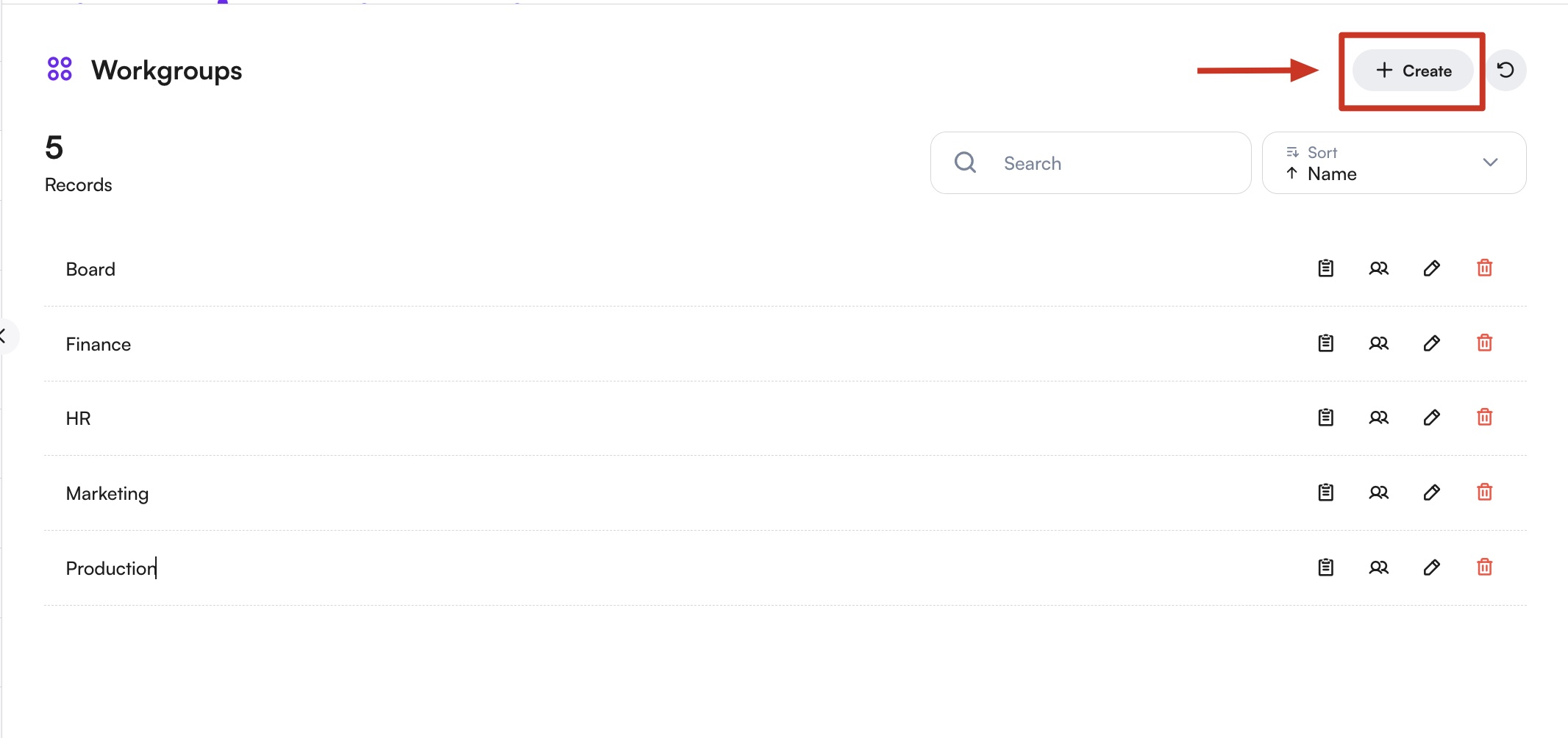 Çalışma Grubu Oluştur